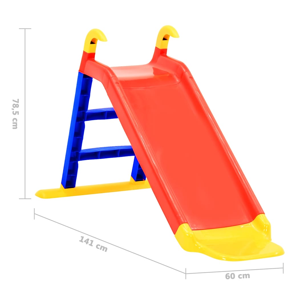 Slide Red Polypropylene Compact Lightweight Slide Other