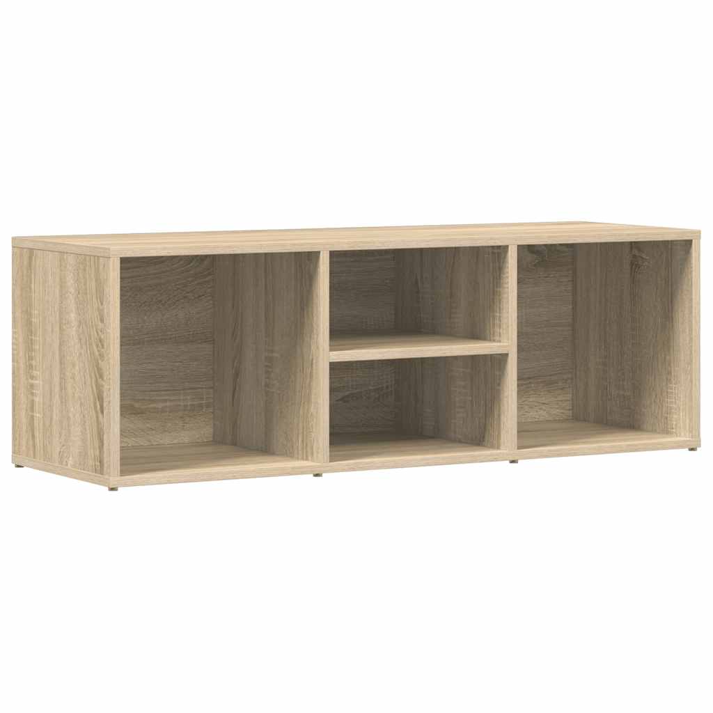 Shoe Storage Bench Sonoma Oak 41.3x13.8x13.8" Engineered Wood