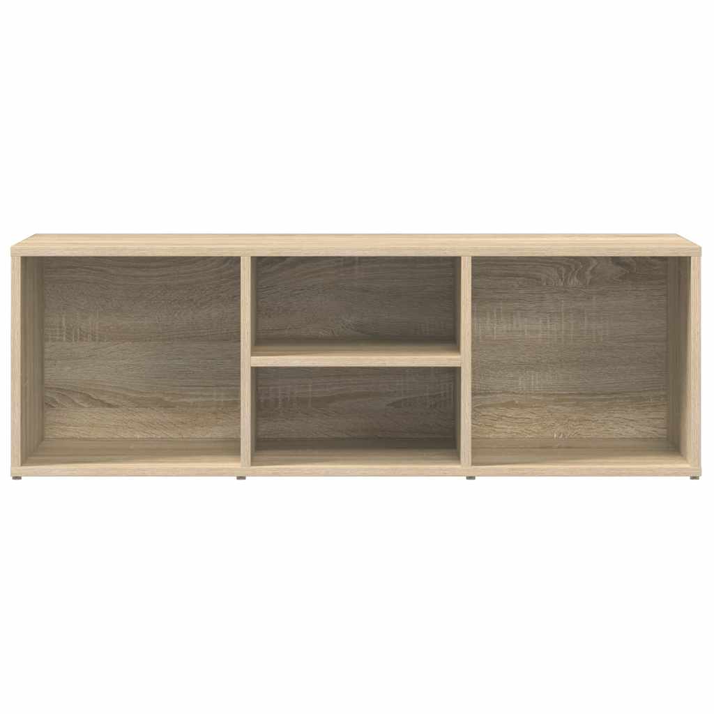 Shoe Storage Bench Sonoma Oak 41.3x13.8x13.8" Engineered Wood