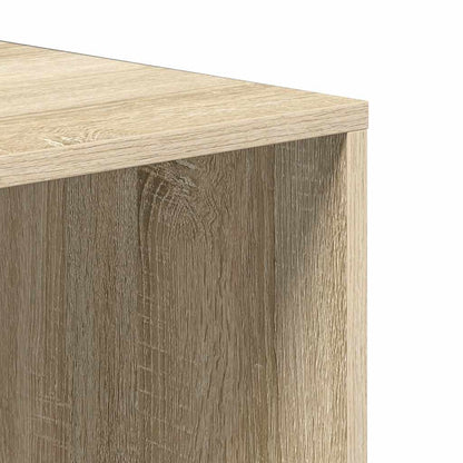 Shoe Storage Bench Sonoma Oak 41.3x13.8x13.8" Engineered Wood