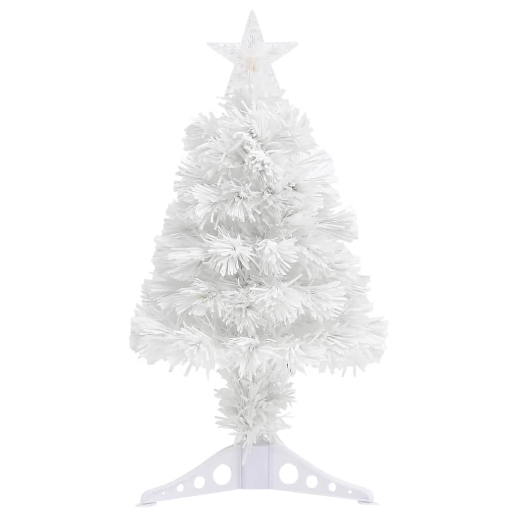 Artificial Christmas Tree White PVC Small Decorative Inlays