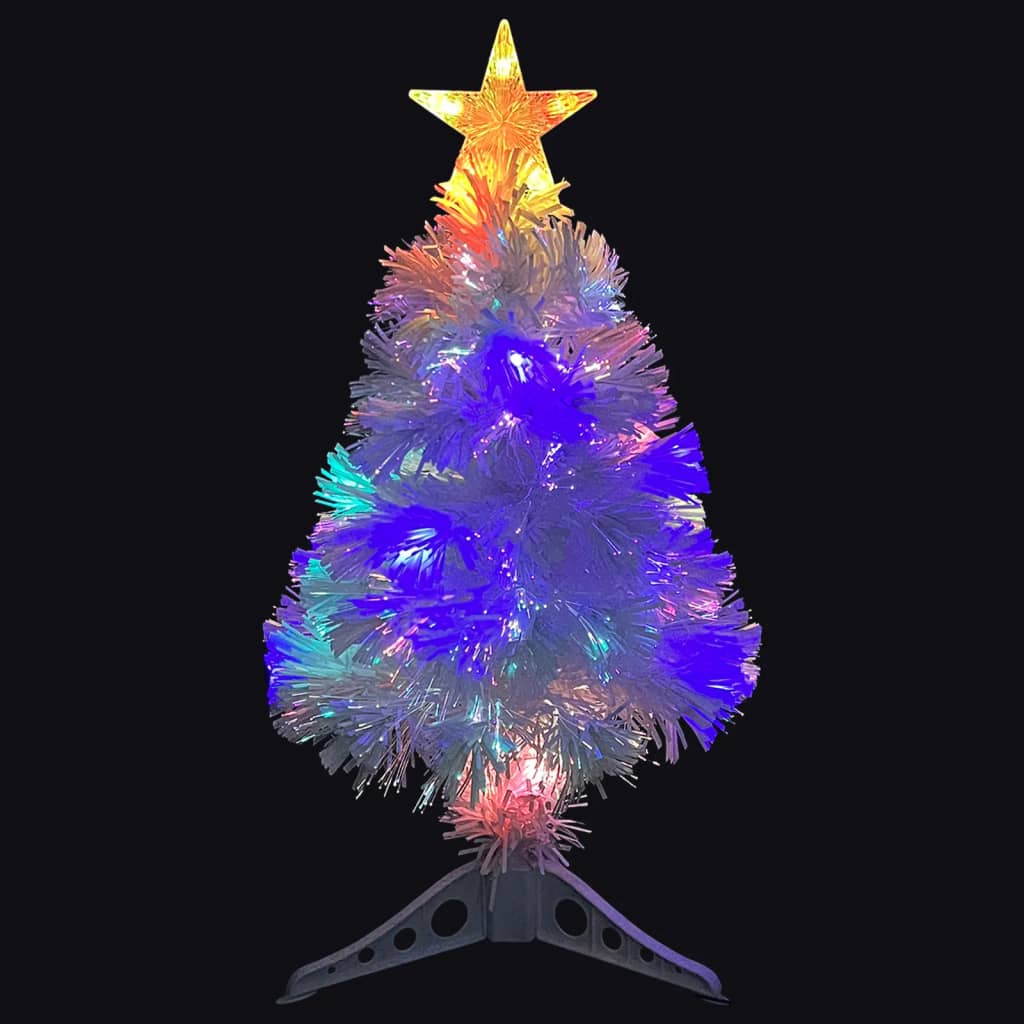 Artificial Christmas Tree White PVC Small Decorative Inlays