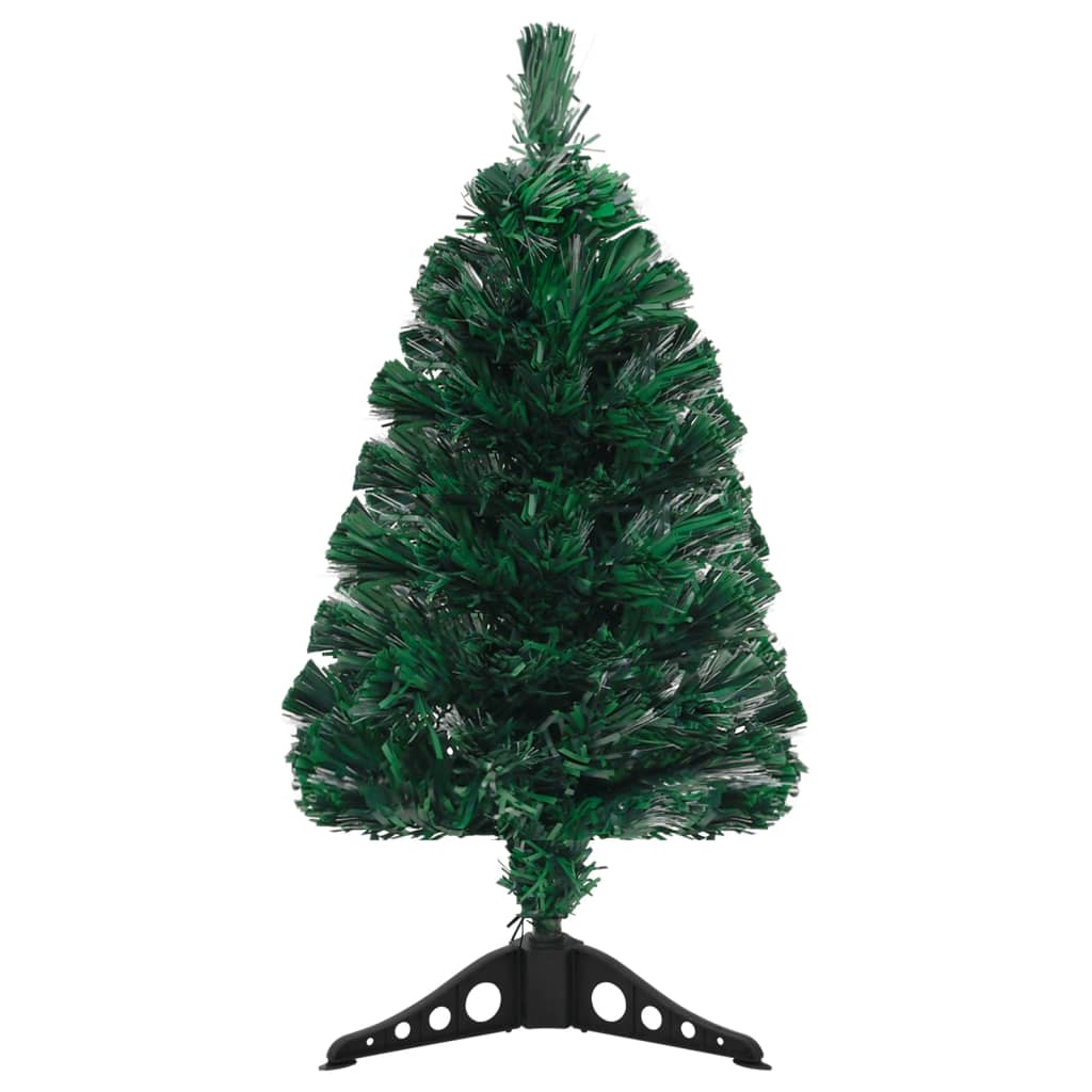 Artificial Christmas Tree Green 2 ft Fiber Optic