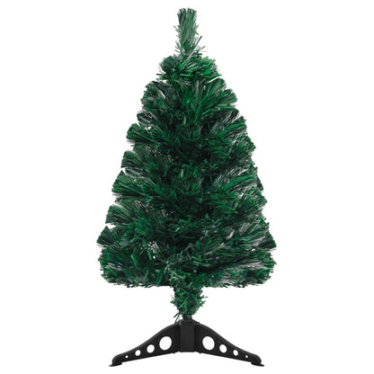 Artificial Christmas Tree Green 2 ft Fiber Optic