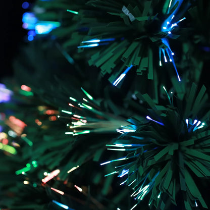 Artificial Christmas Tree Green 2 ft Fiber Optic