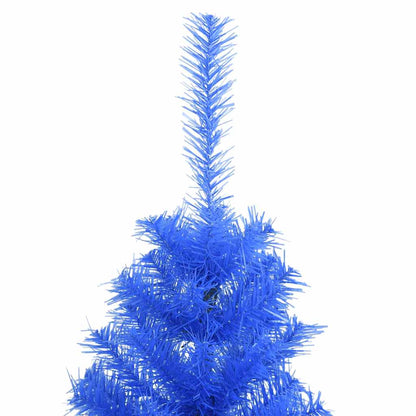 Artificial Christmas Tree with Stand Blue 4 ft PVC