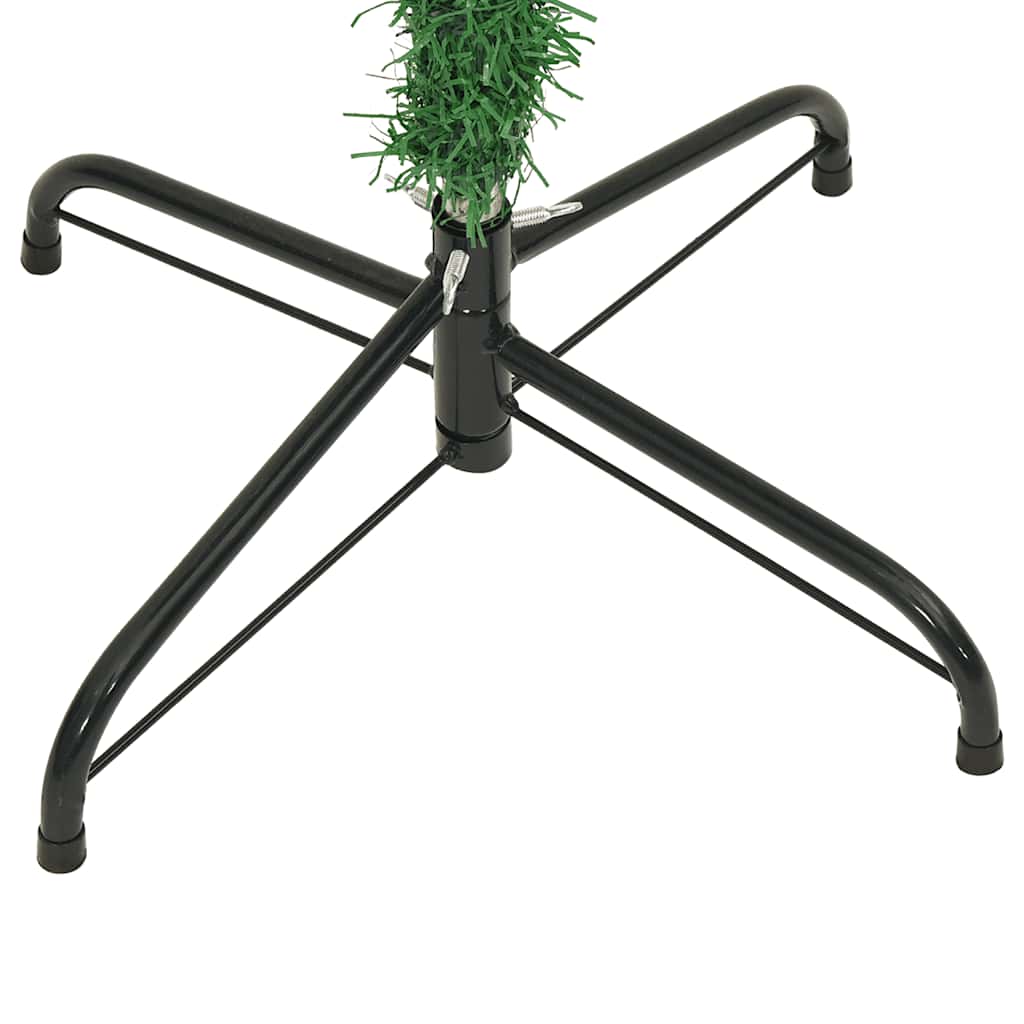 Upside-down Artificial Christmas Tree with Stand Green 8 ft