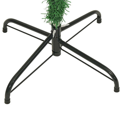 Upside-down Artificial Christmas Tree with Stand Green 8 ft