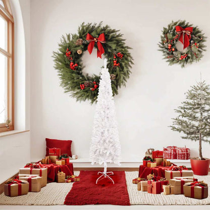 Slim Christmas Tree White 5 ft