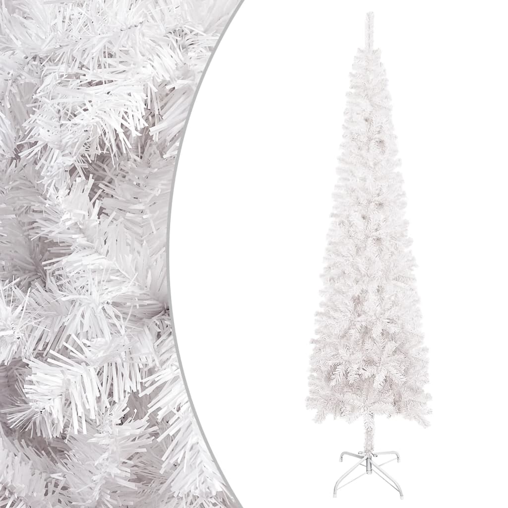 Slim Christmas Tree White 8 ft