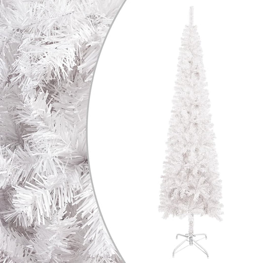 Slim Christmas Tree White 8 ft