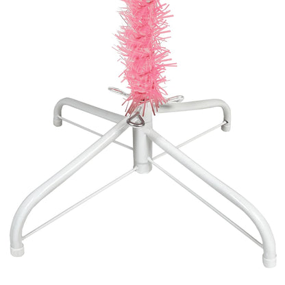 Slim Christmas Tree Pink 7 ft
