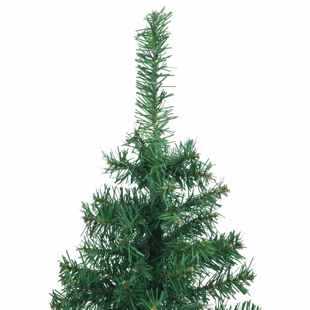 Artificial Christmas Tree Green PVC Height: 4 ft, Width: 17.7 in