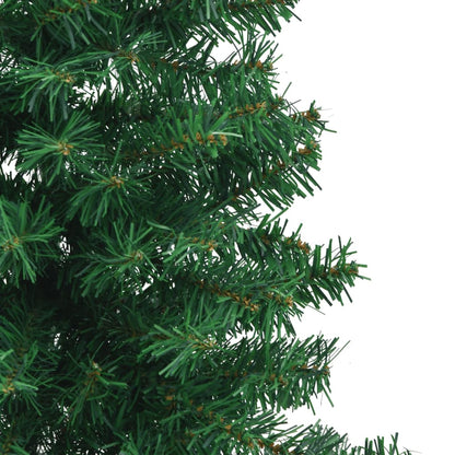 Artificial Christmas Tree Green PVC Height: 4 ft, Width: 17.7 in