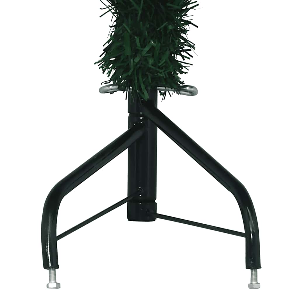 Artificial Christmas Tree Green PVC, Steel 82.7 in Height