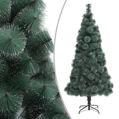 Artificial Christmas Tree Green PET and Steel 82.7 in