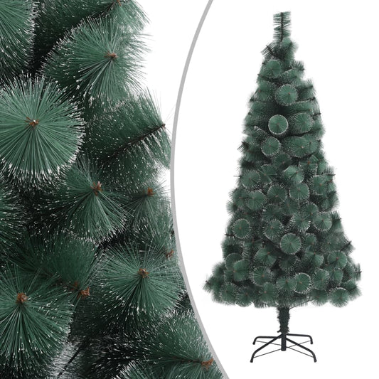Artificial Christmas Tree Green PET and Steel 82.7 in