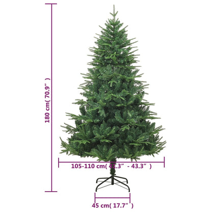 Artificial Christmas Tree Green PVC, PE, Steel 70.9 in