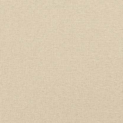 Stool Cream Polyester fabric, rubber wood Compact Durable Stool