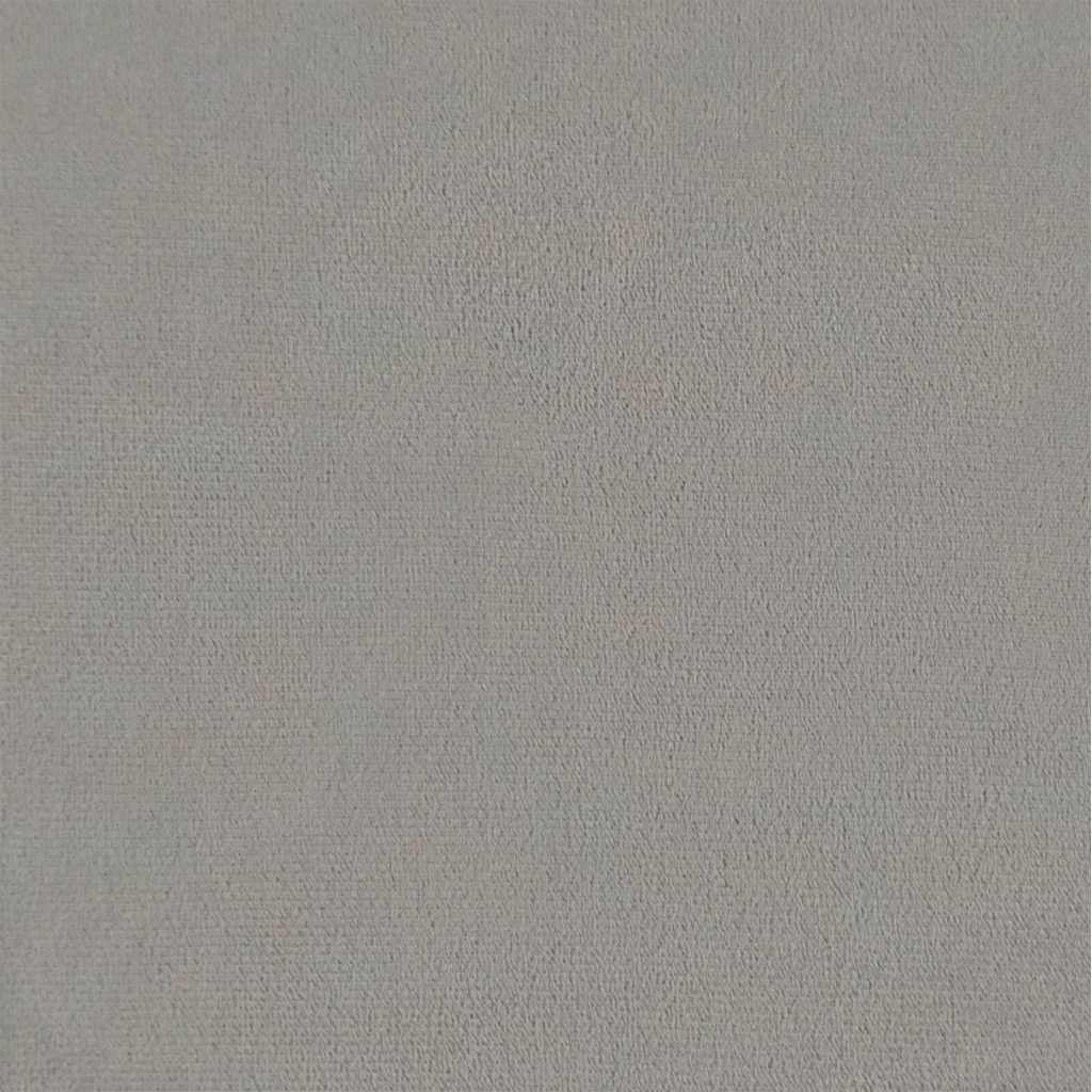 Stool Light Grey Velvet (100% polyester), rubber wood Compact