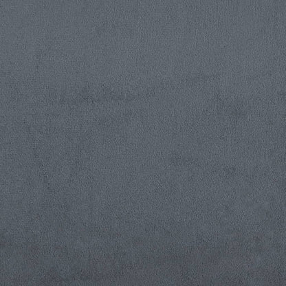 Stool Dark Grey Velvet (100% polyester), Rubberwood, Foam Compact