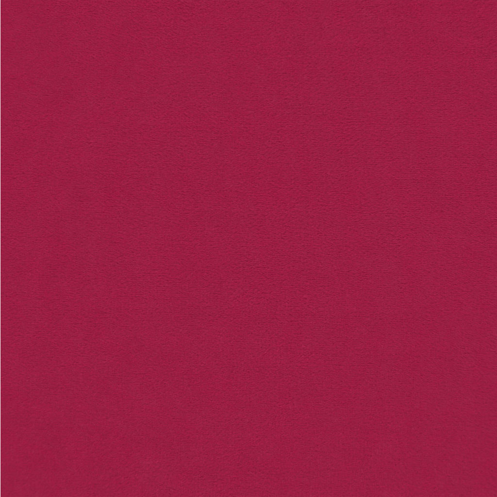 Stool Wine Red Velvet, rubber wood Small Footstool Square