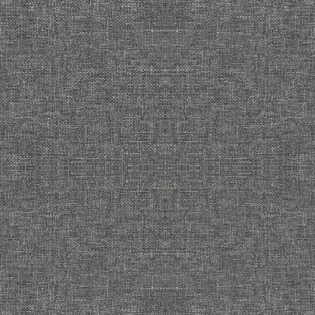 Stool Light grey Fabric (100% polyester), rubber wood Compact