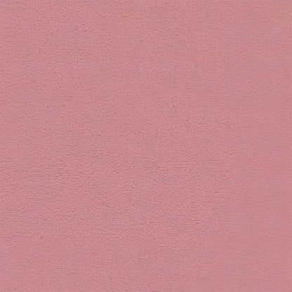 Stool Pink Velvet, Rubber Wood 20.5x20.5x16.5 in Footstool