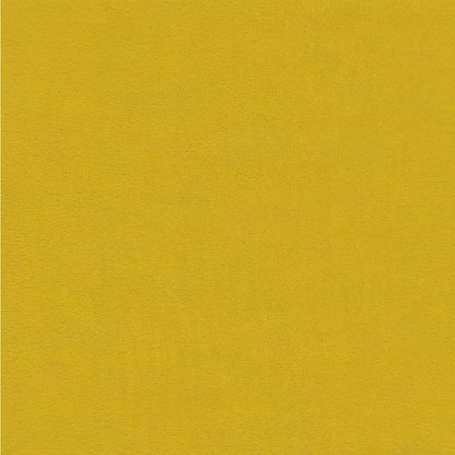 Stool Yellow Velvet (100% polyester), Rubber wood Compact