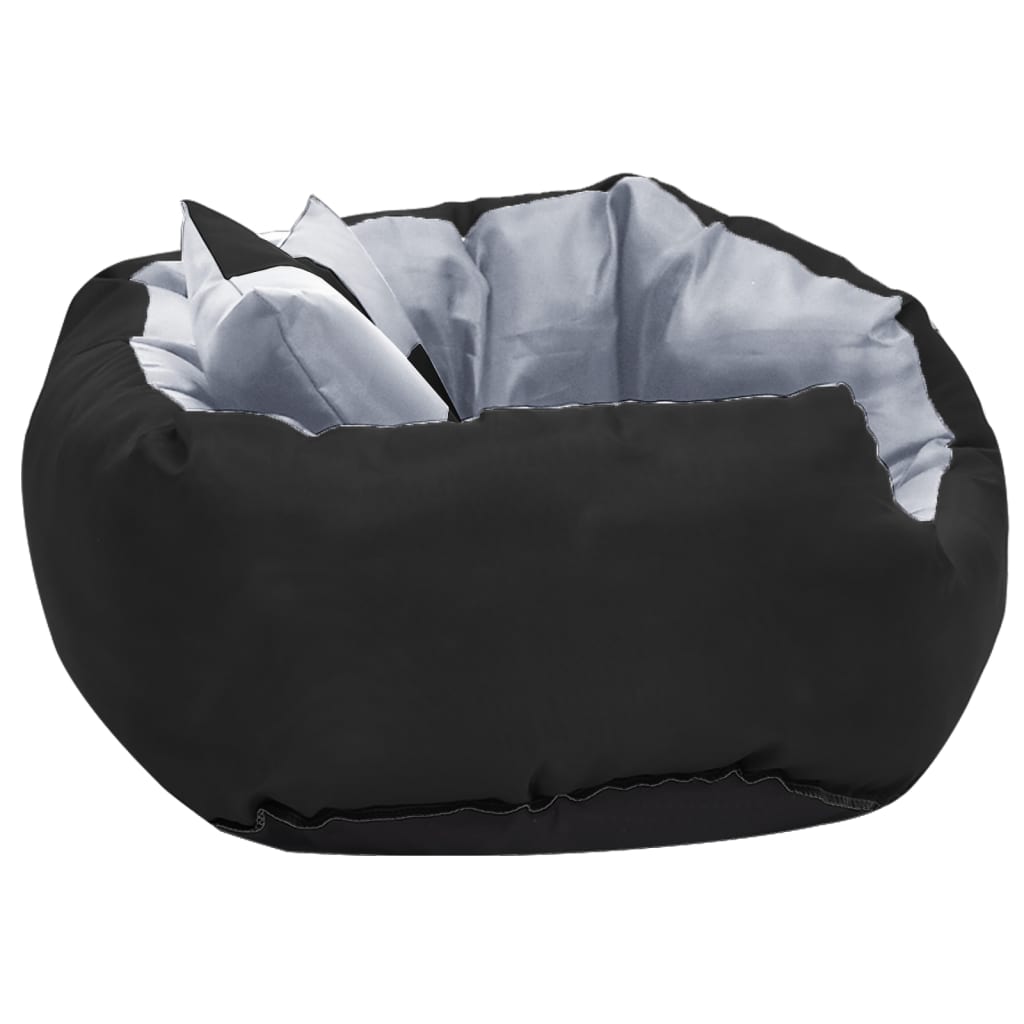 Dog Cushion Grey and Black 420D Oxford Fabric with PU Coating