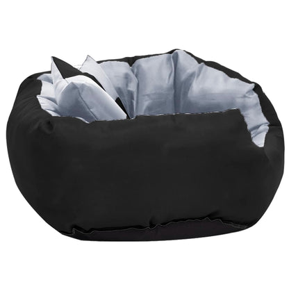 Dog Cushion Grey and Black 420D Oxford Fabric with PU Coating