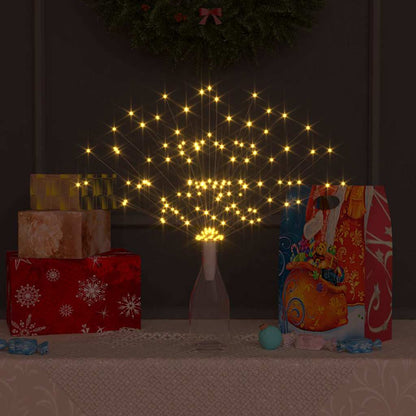 Outdoor Christmas Firecrack Lights 4pcs Warm White 7.9" 560 LEDs