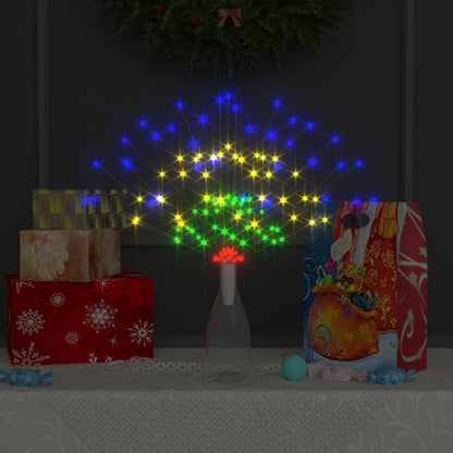 Outdoor Christmas Firecrack Lights 4pcs Multicolor 7.9" 560 LEDs