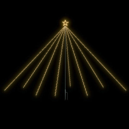 LED Christmas Tree Indoor Outdoor 576 LEDs Warm White 11.8‘
