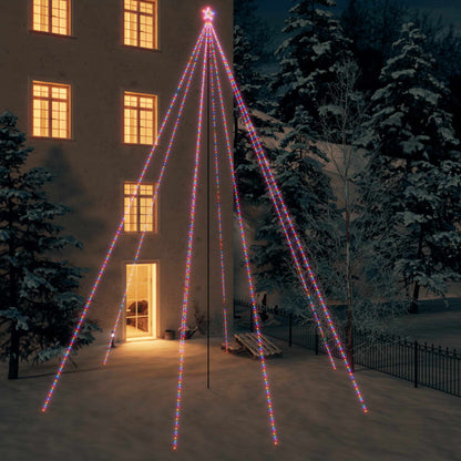 LED Christmas Tree Indoor Outdoor 1300 LEDs Colorful 26.2‘