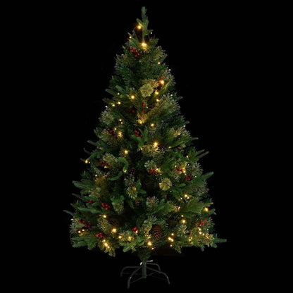 Christmas Tree Green PVC 59.1 in tall Foldable Christmas Tree