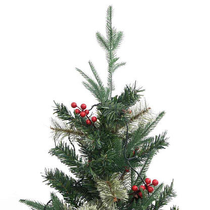 Christmas Tree Green PVC 59.1 in tall Foldable Christmas Tree