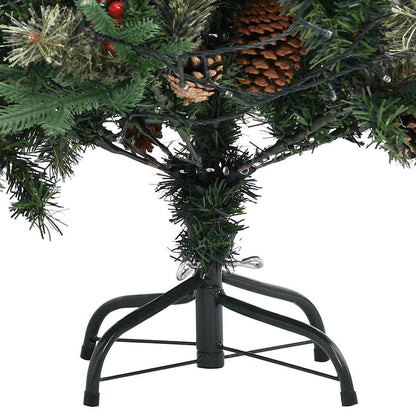 Christmas Tree Green PVC 59.1 in tall Foldable Christmas Tree