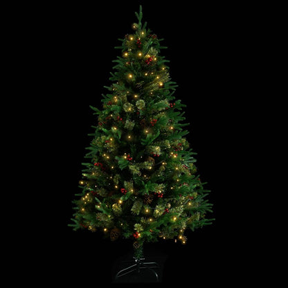 Christmas Tree Green PVC 76.8 in Collapsible Christmas Tree