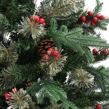 Christmas Tree Green PVC 76.8 in Collapsible Christmas Tree