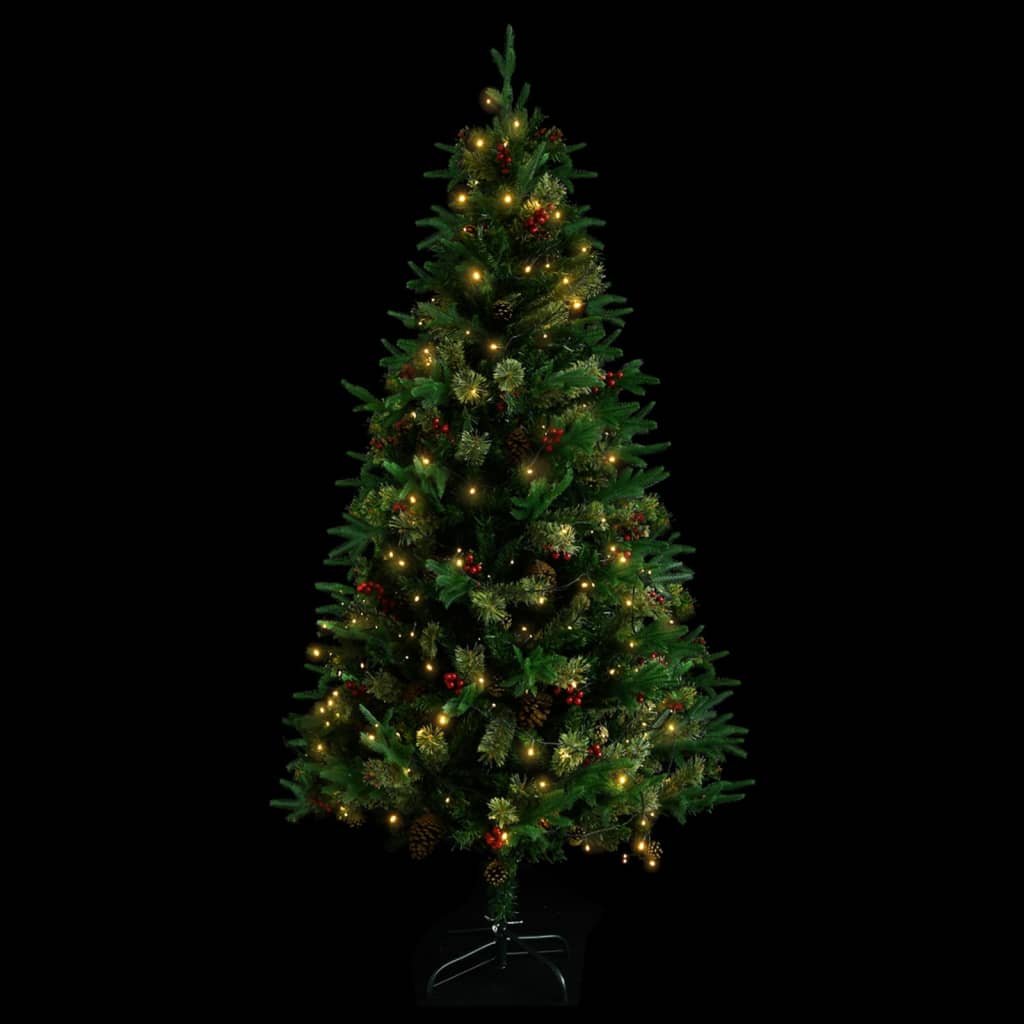 Christmas Tree Green with red and brown accents PVC, PE, Steel