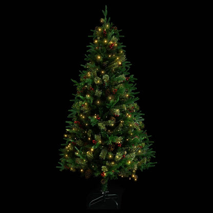 Christmas Tree Green with red and brown accents PVC, PE, Steel