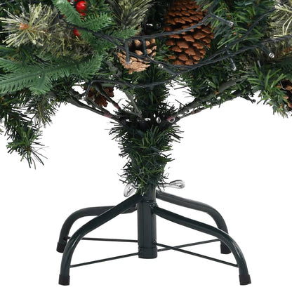 Christmas Tree Green with red and brown accents PVC, PE, Steel