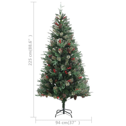 Christmas Tree Green with red and brown accents PVC, PE, Steel