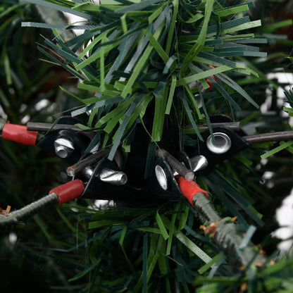 Christmas Tree Green and white PVC 76.8 in Collapsible