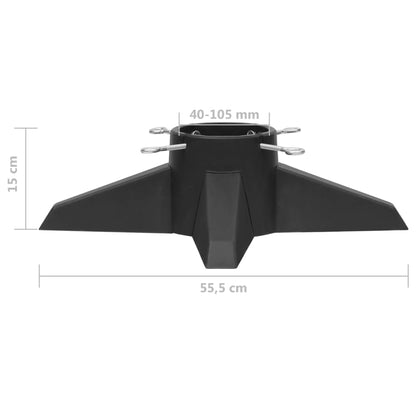 Christmas Tree Stand Grey Plastic For trees up to 6.9ft