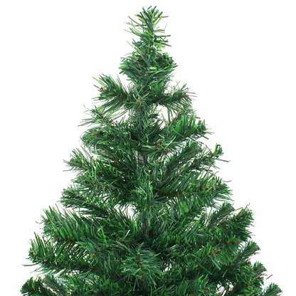 Artificial Pre-lit Christmas Tree with Stand 47.2" 230 Branches