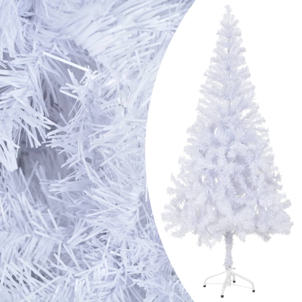 Christmas Tree White PVC, Plastic Medium Christmas Tree