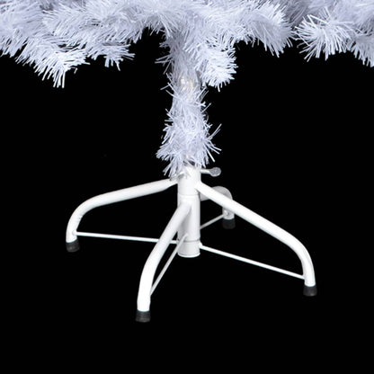 Christmas Tree White PVC, Plastic Medium Christmas Tree