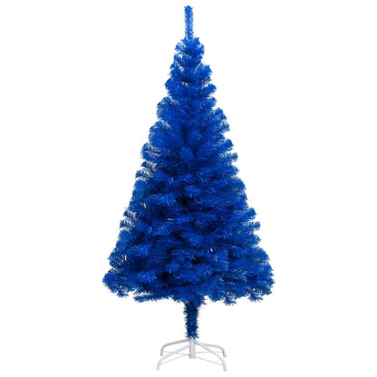 Artificial Christmas Tree Blue PVC, Steel 47.2 in